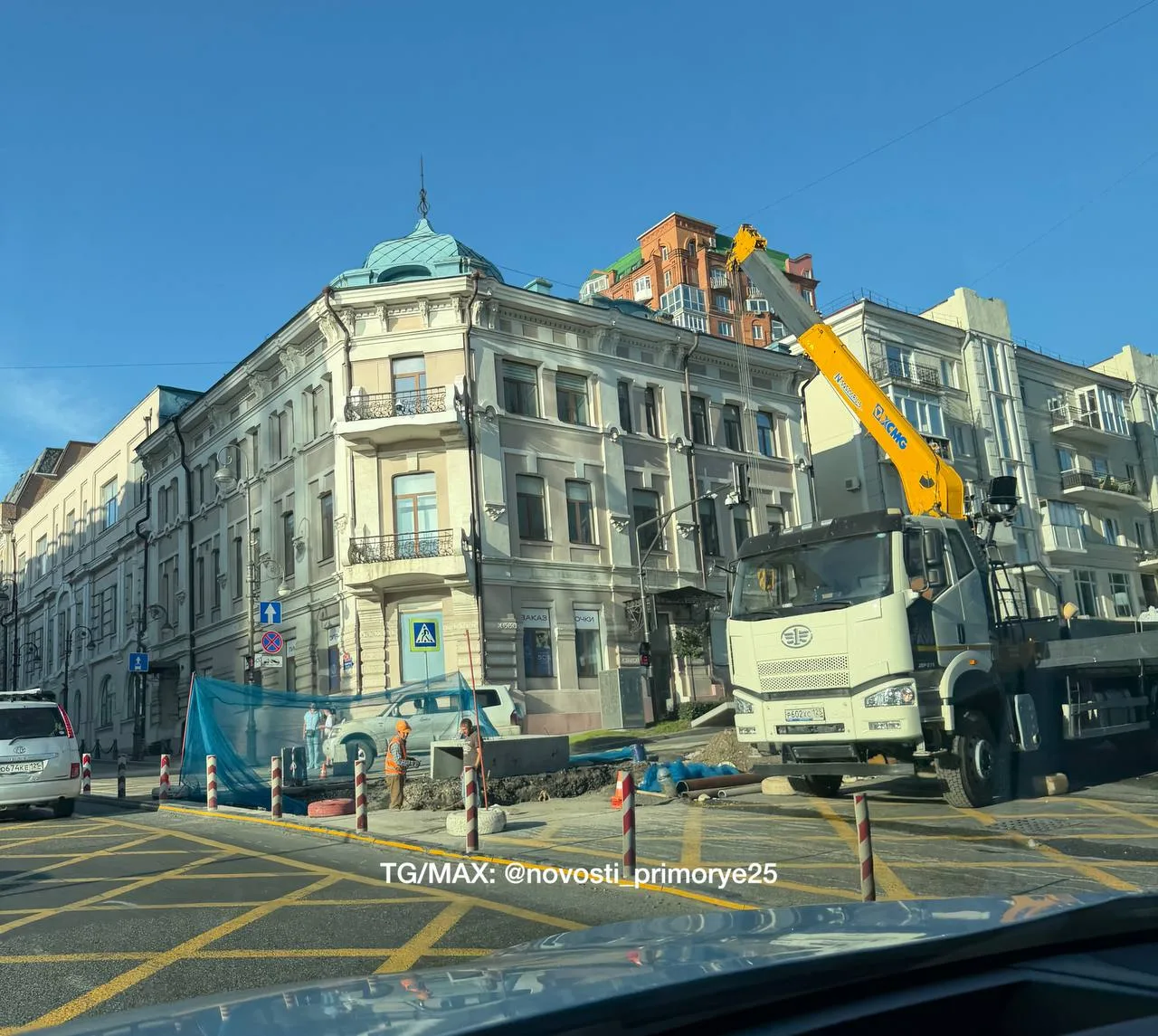 В центре Владивостока перекроют часть Океанского проспекта. Энергетики проведут срочные...