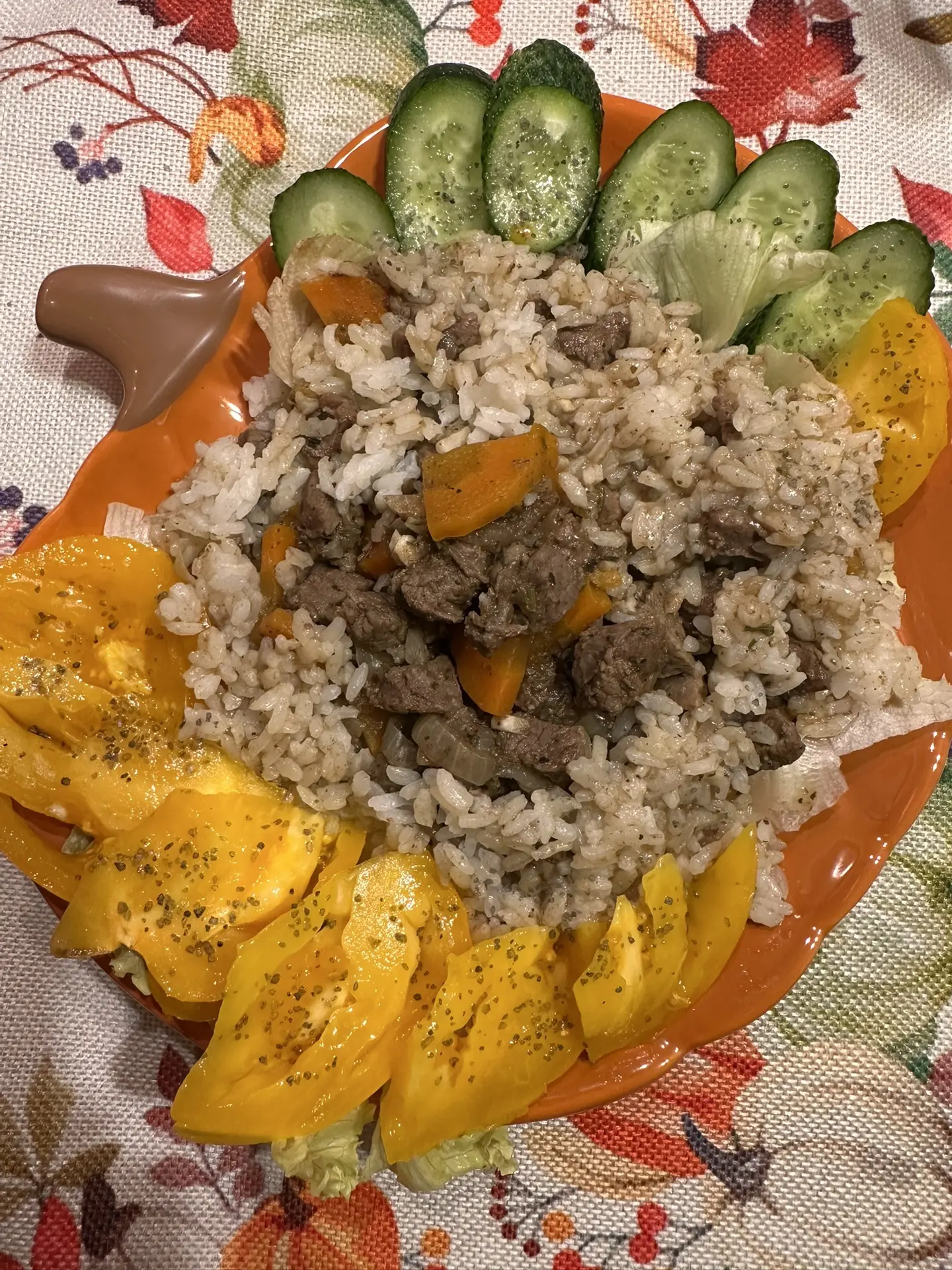 Ооо ля-ля🫠✌️ Очень вкусно поужинала🤗 из новой тарелочкииии🤩 Купила я её всё таки за ...