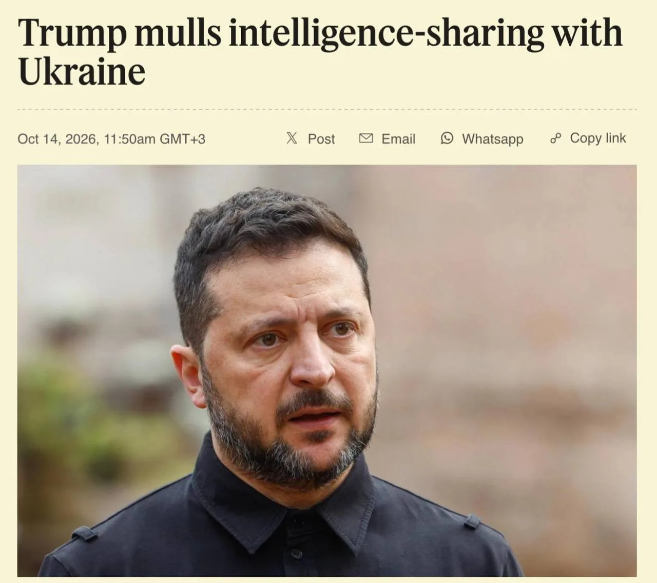 Трамп «очень зол» и может отдать приказ о прекращении обмена разведданными с Украиной, ...
