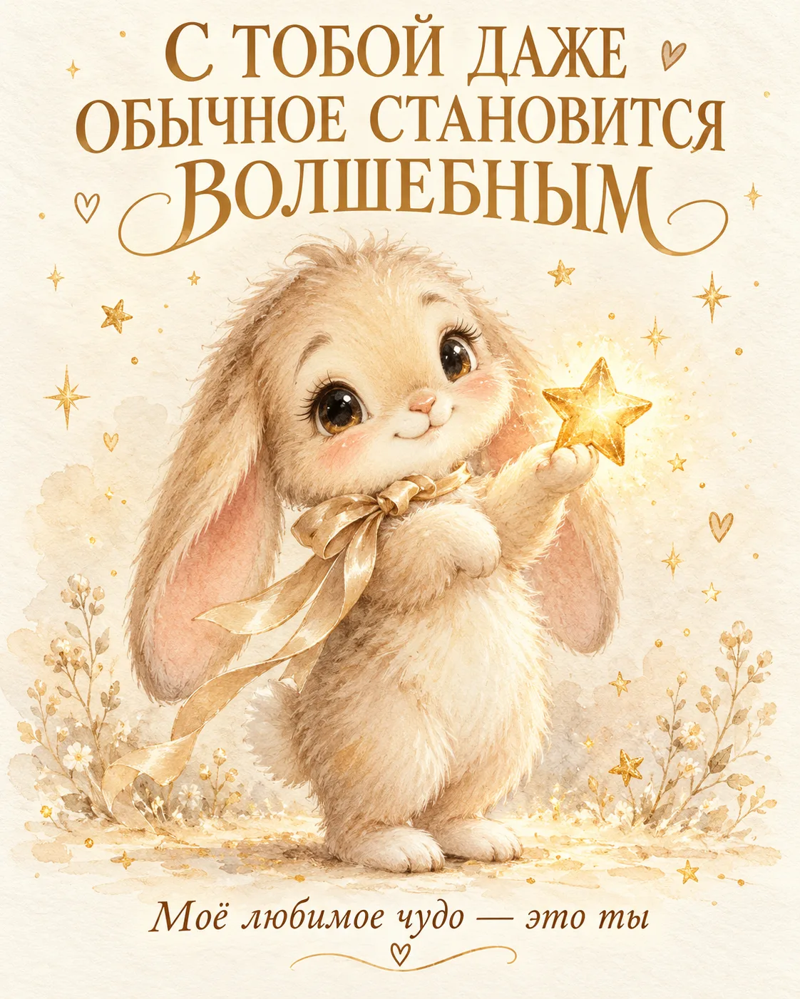 🐰 Есть люди, рядом с которыми даже понедельник становится пятницей, а чашка обычного ч...