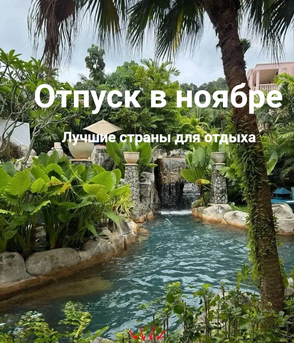 Теплый ноябрь: куда лететь вместо дождливой осени ⁉