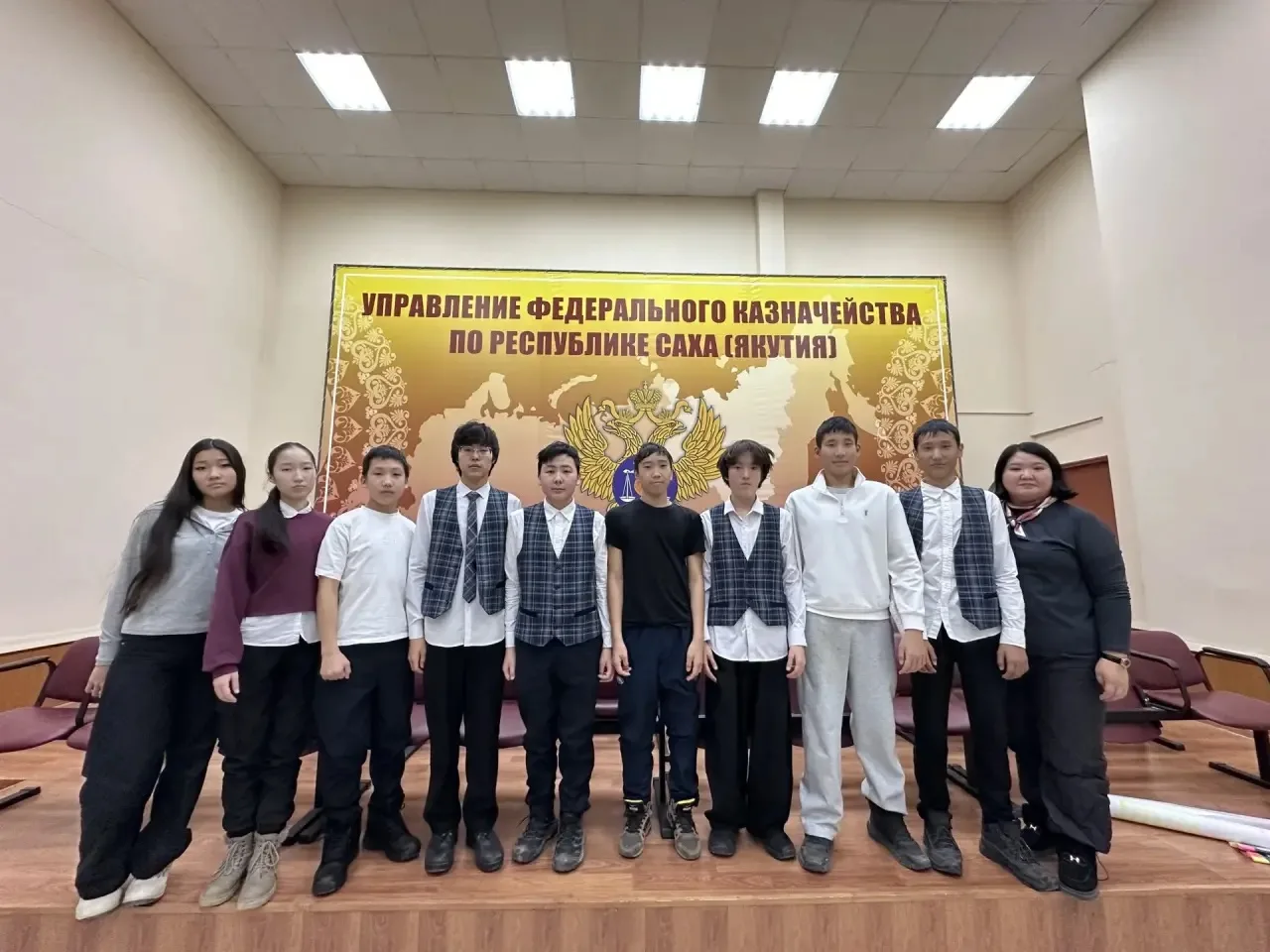 🏛 «Профэкспедиция» продолжается: побывали в сердце финансовой системы республики!