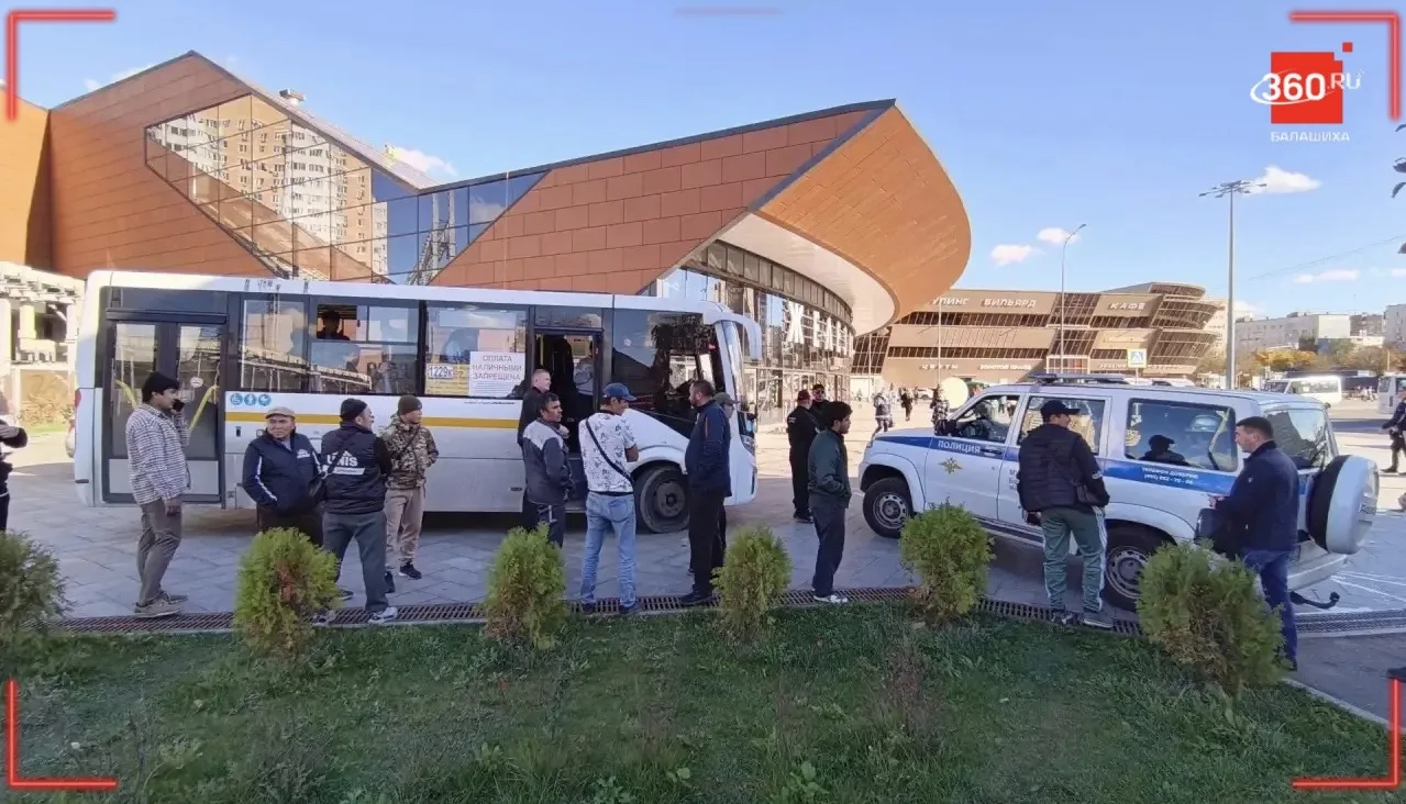 326 иностранцев задержали во время рейда на стройках и в общественных местах Балашихи