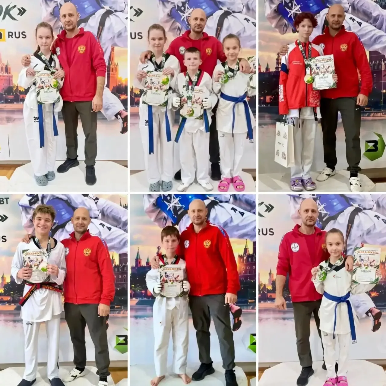 🥋 2 золота, 2 серебра и 2 бронзы завоевали воспитанники клуба «Истра-ТКД» на межрегион...