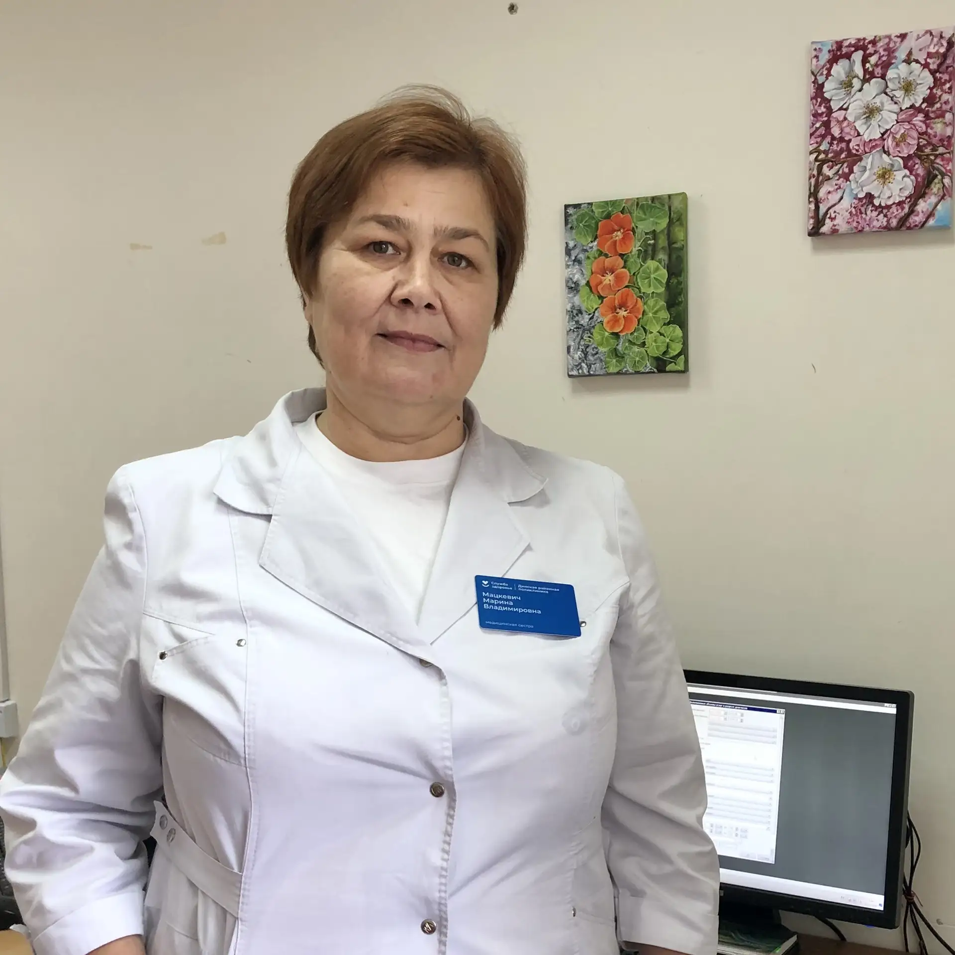 Медсестра и художник в одном лице
