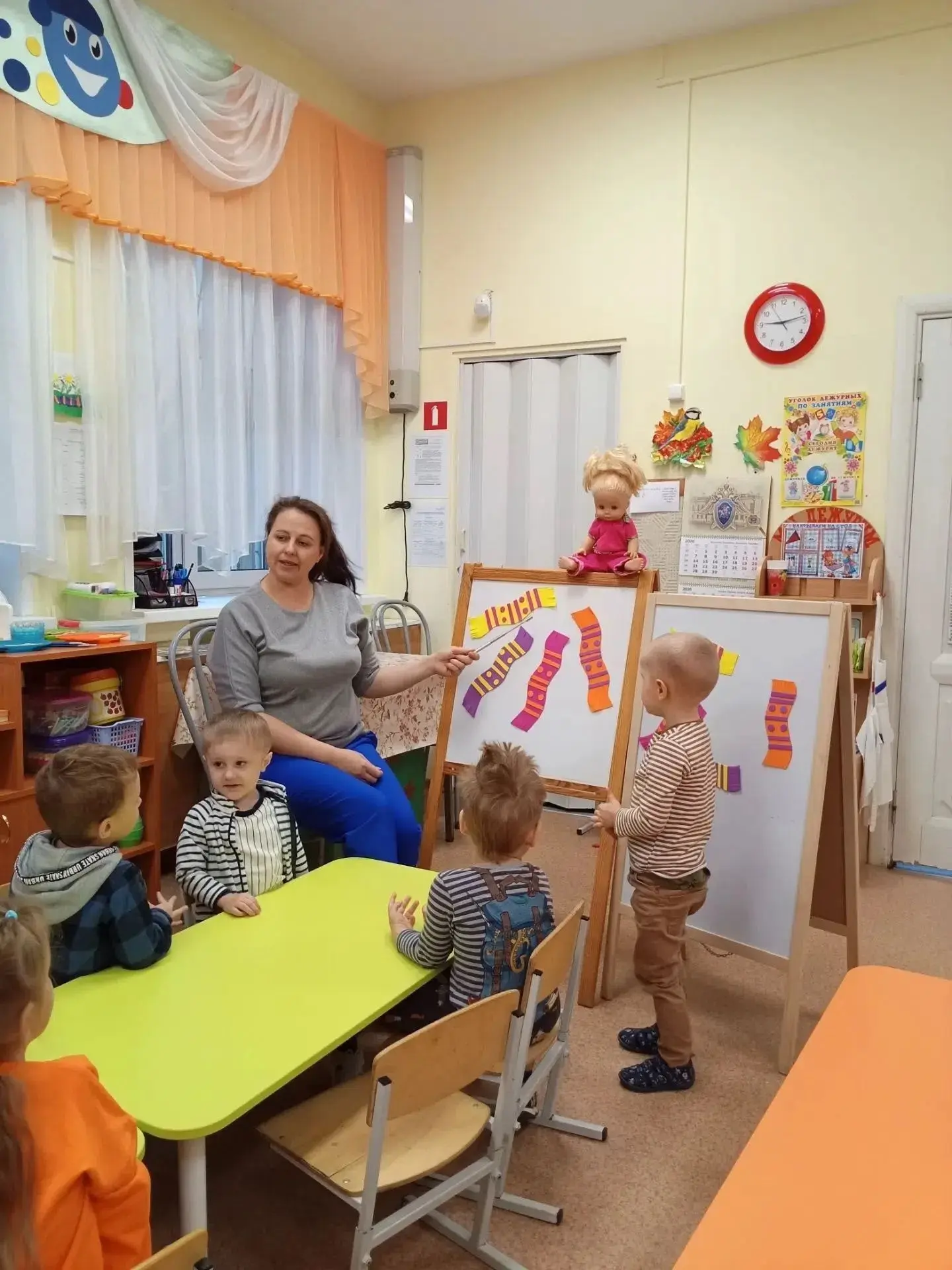 🧣🧣🧣 В группе  "Теремок " прошло увлекательное занятие по развитию элементарных матем...