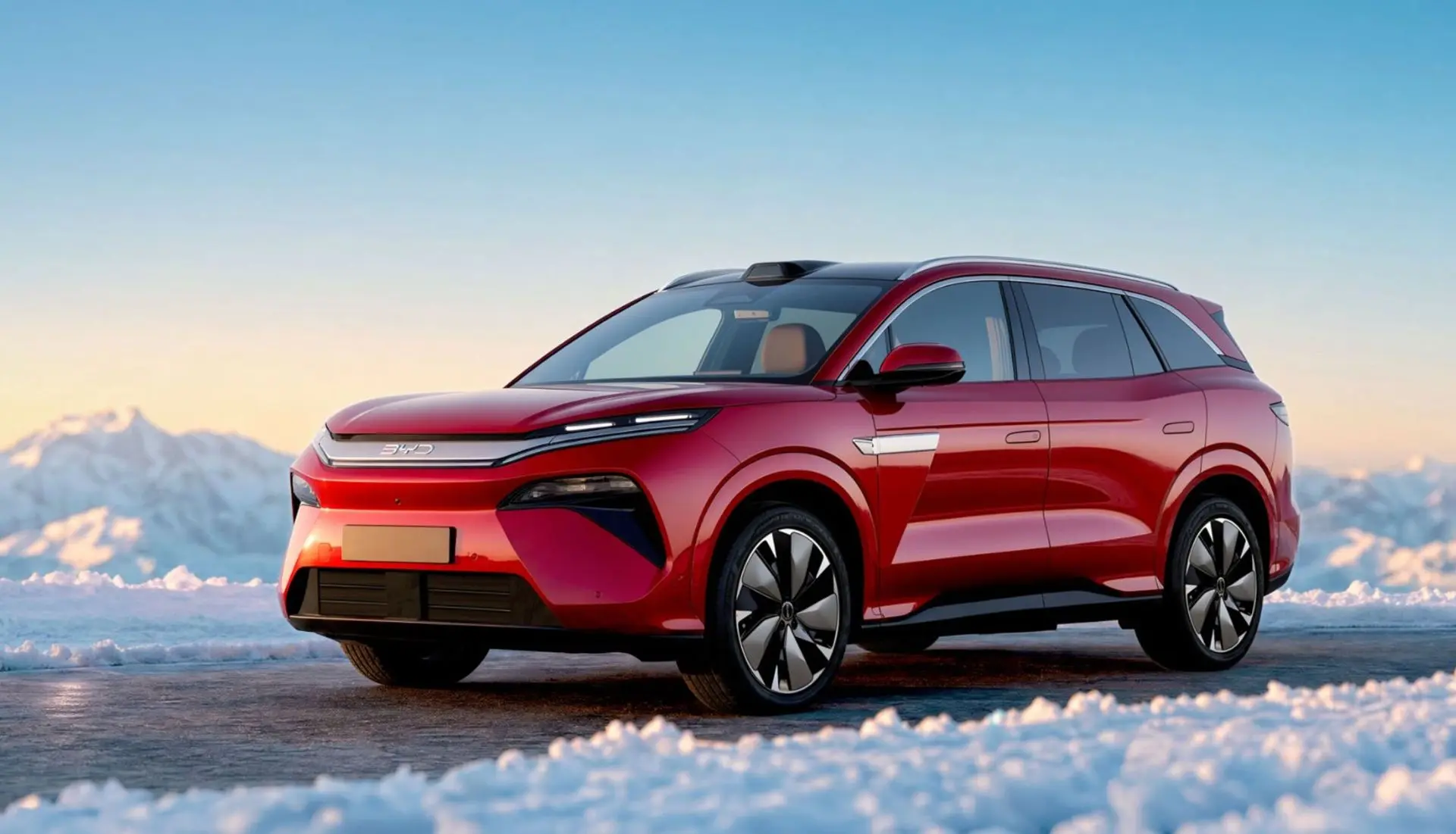 BYD представила электрический флагман ATTO 8 с быстрой зарядкой FLASH Charging