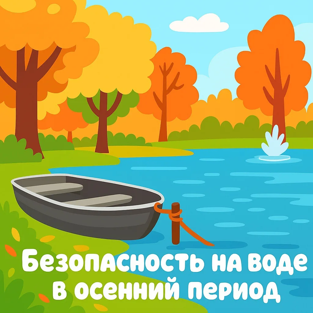 🚤 Безопасность на водных объектах осенью.🍂