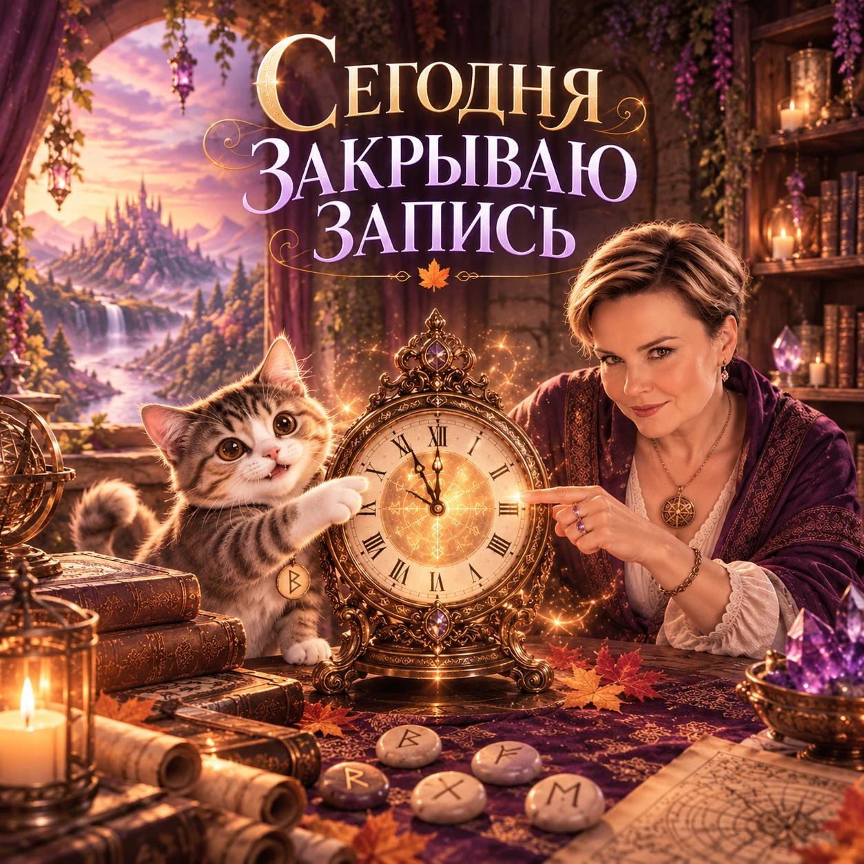 ⏳ СЕГОДНЯ ЗАКРЫВАЮ ЗАПИСЬ, А С НЕЙ  И ШАНС СОБРАТЬ АМУЛЕТ УДАЧИ