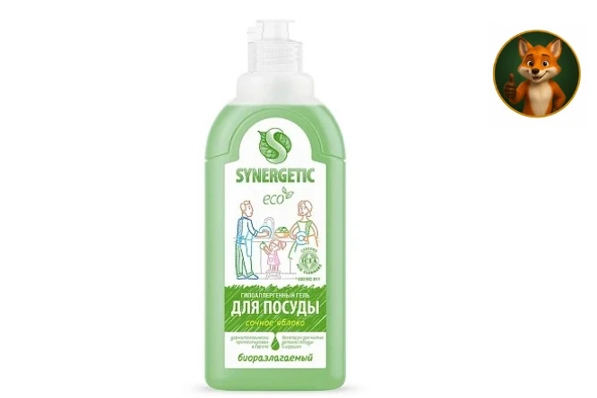 🦊 ЛИС НАШЁЛ: ГЕЛЬ ДЛЯ МЫТЬЯ ПОСУДЫ СО СКИДКОЙ 38% 🍏✨