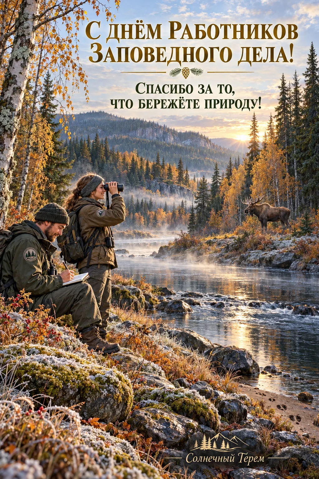 Спасибо людям, которые берегут наши леса, реки, животных и удивительные уголки природы!...