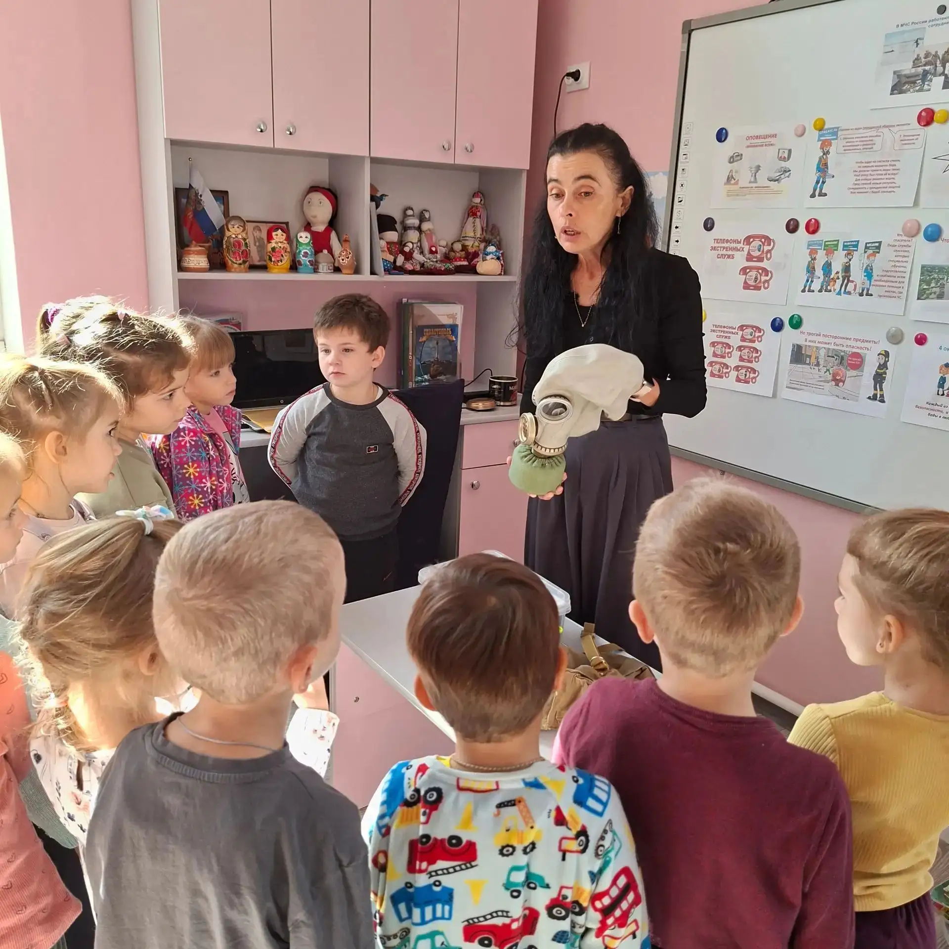 Единый день гражданской обороны в группе «Золотая рыбка»! 🎉