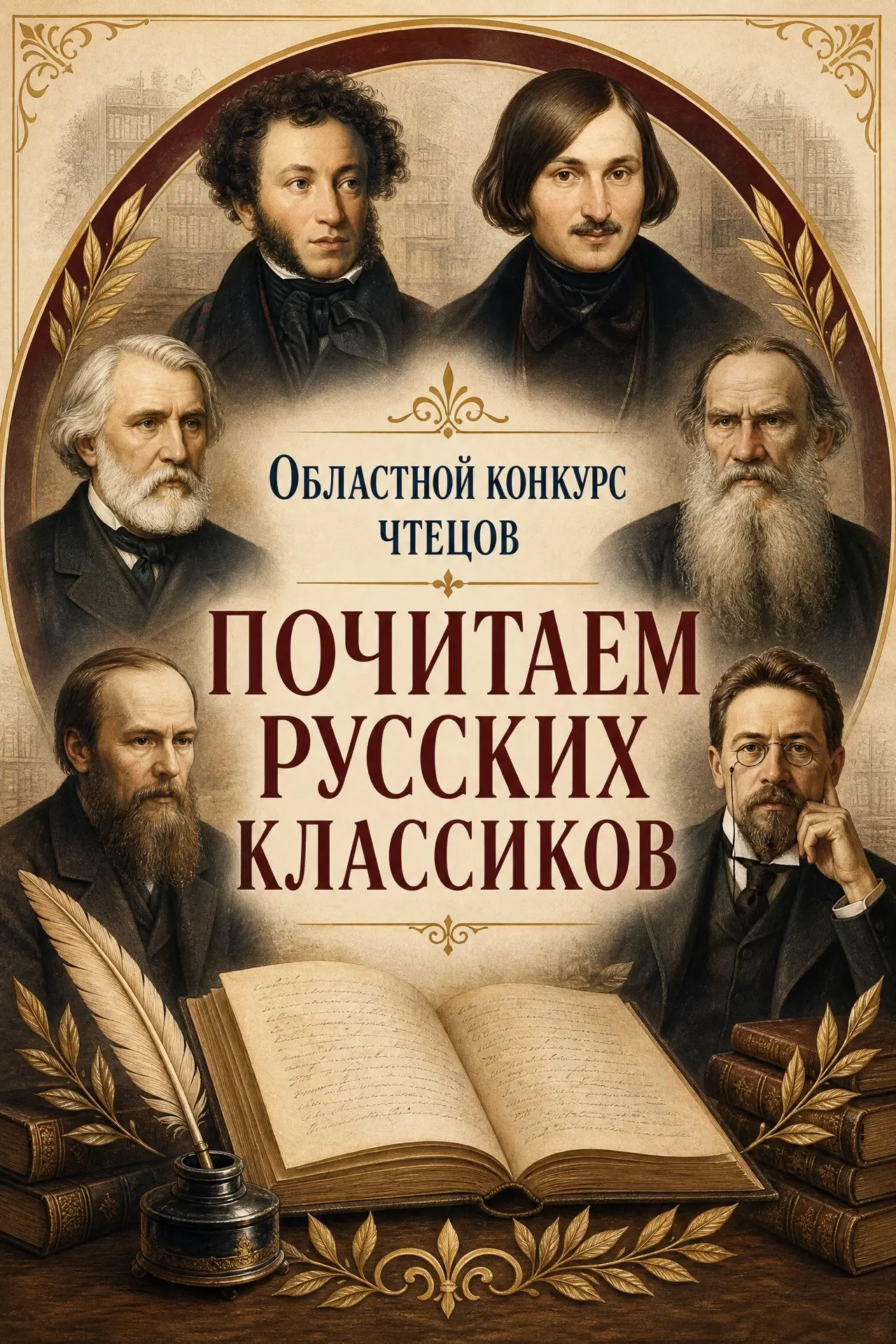 🎭 «Почитаем русских классиков»: раскройте силу слова! 🎭