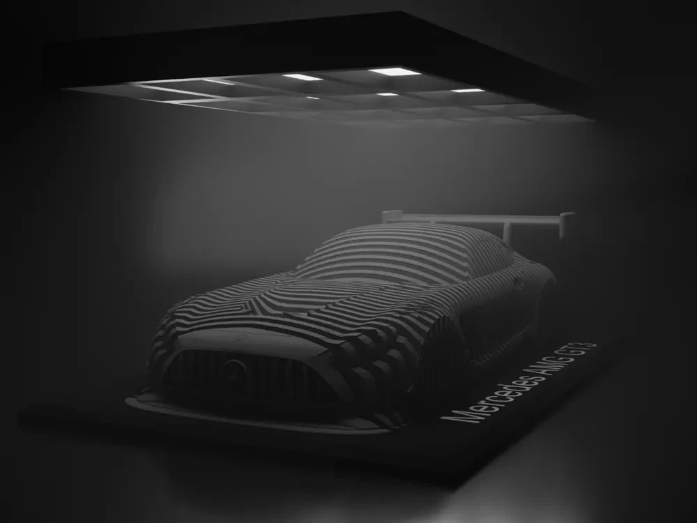 Уровневый amg gt3 evo