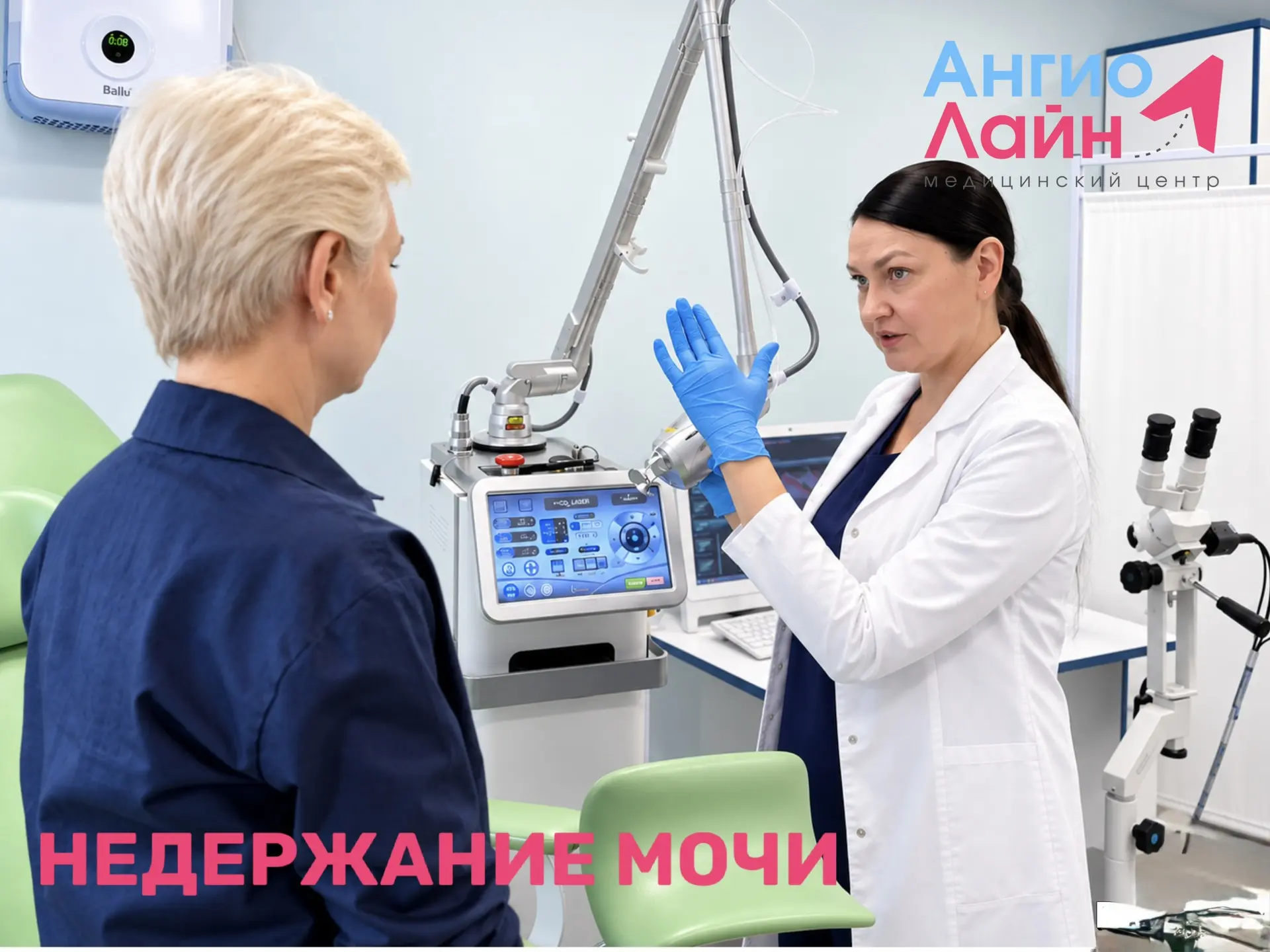 Стрессовое недержание мочи: качать мышцы, делать операцию или лечить лазером?