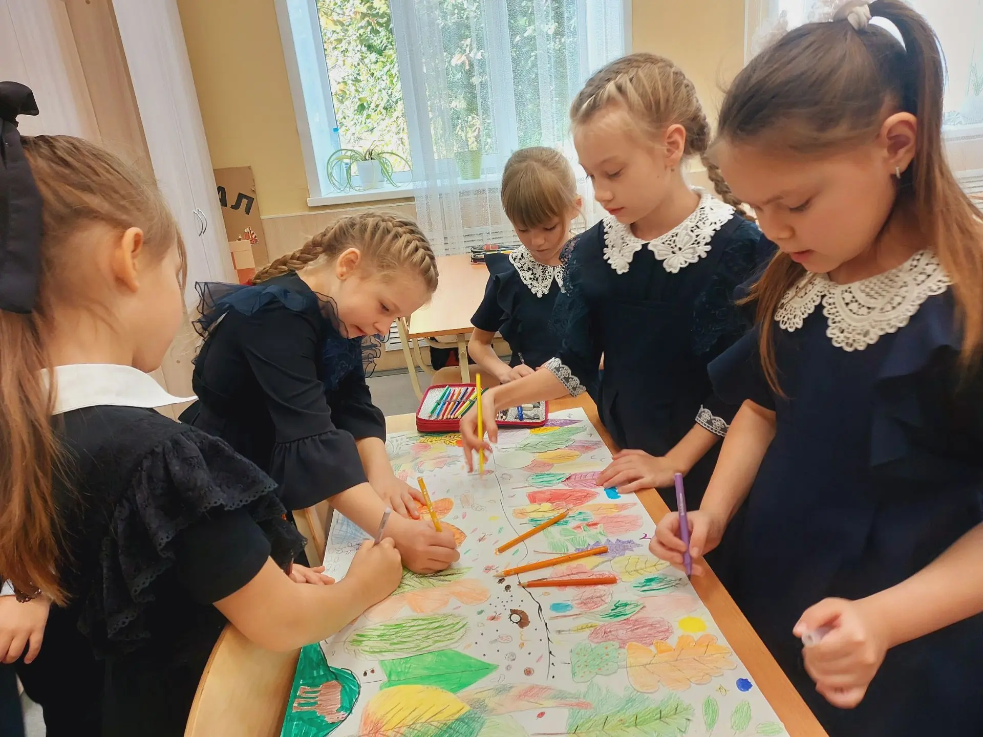 ✨ Вот такие чудеса происходят у наших орлят 1«Б» класса! ✨