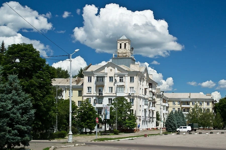 Небо над Краматорском, лето 2012