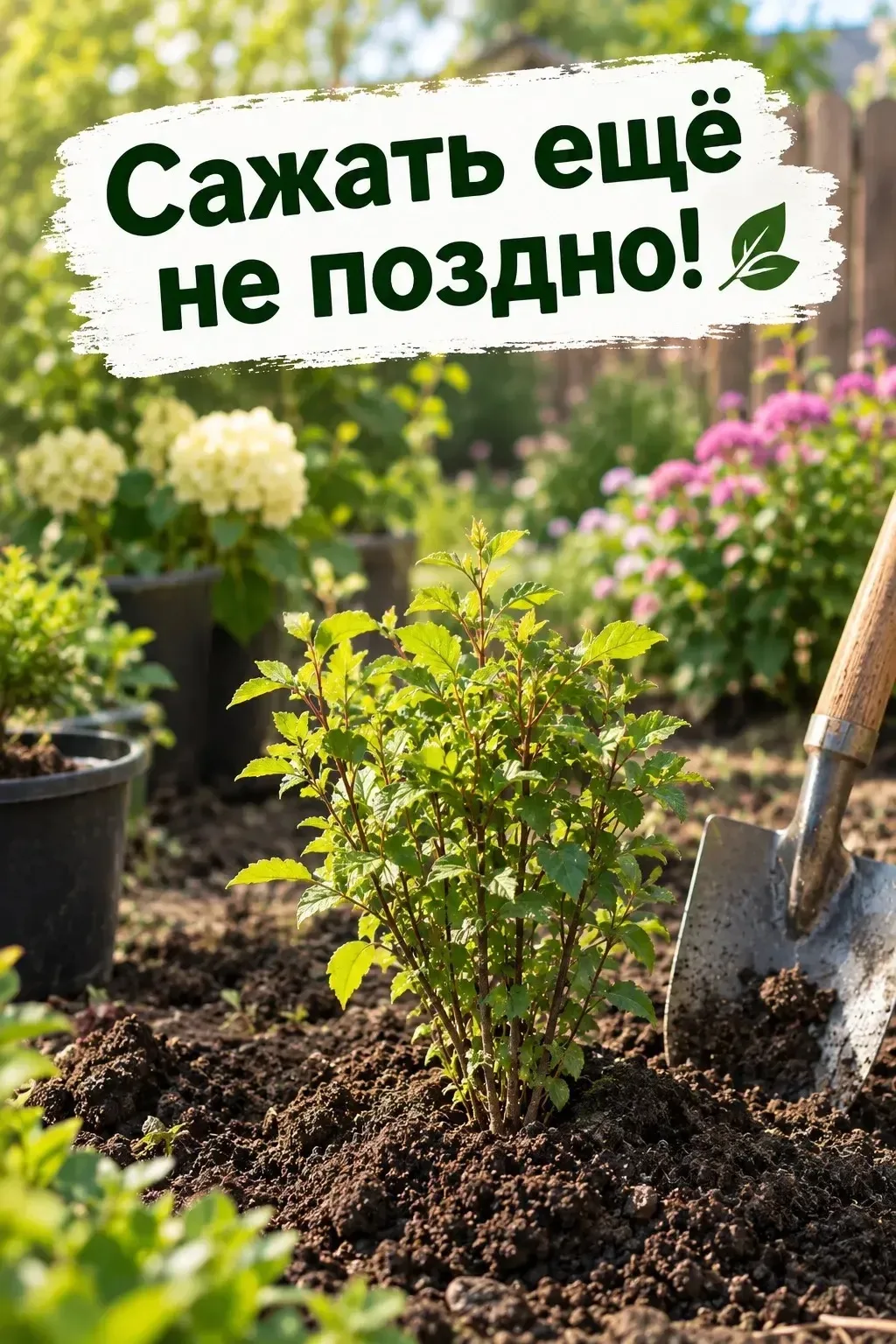 🍂 Сажать ещё не поздно!