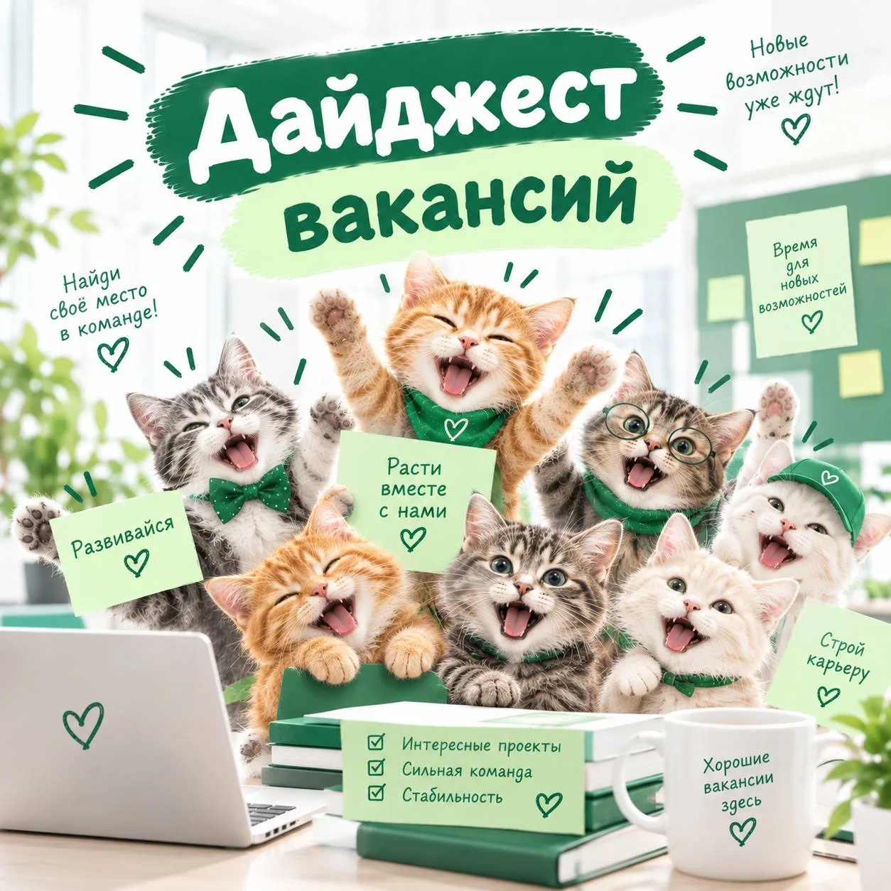 ДАЙДЖЕСТ ВАКАНСИЙ