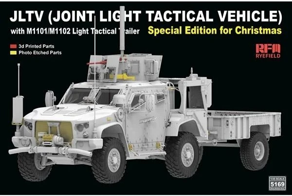 Следующая новинка RFM - тактический бронеавтомобиль JLTV с тележкой
