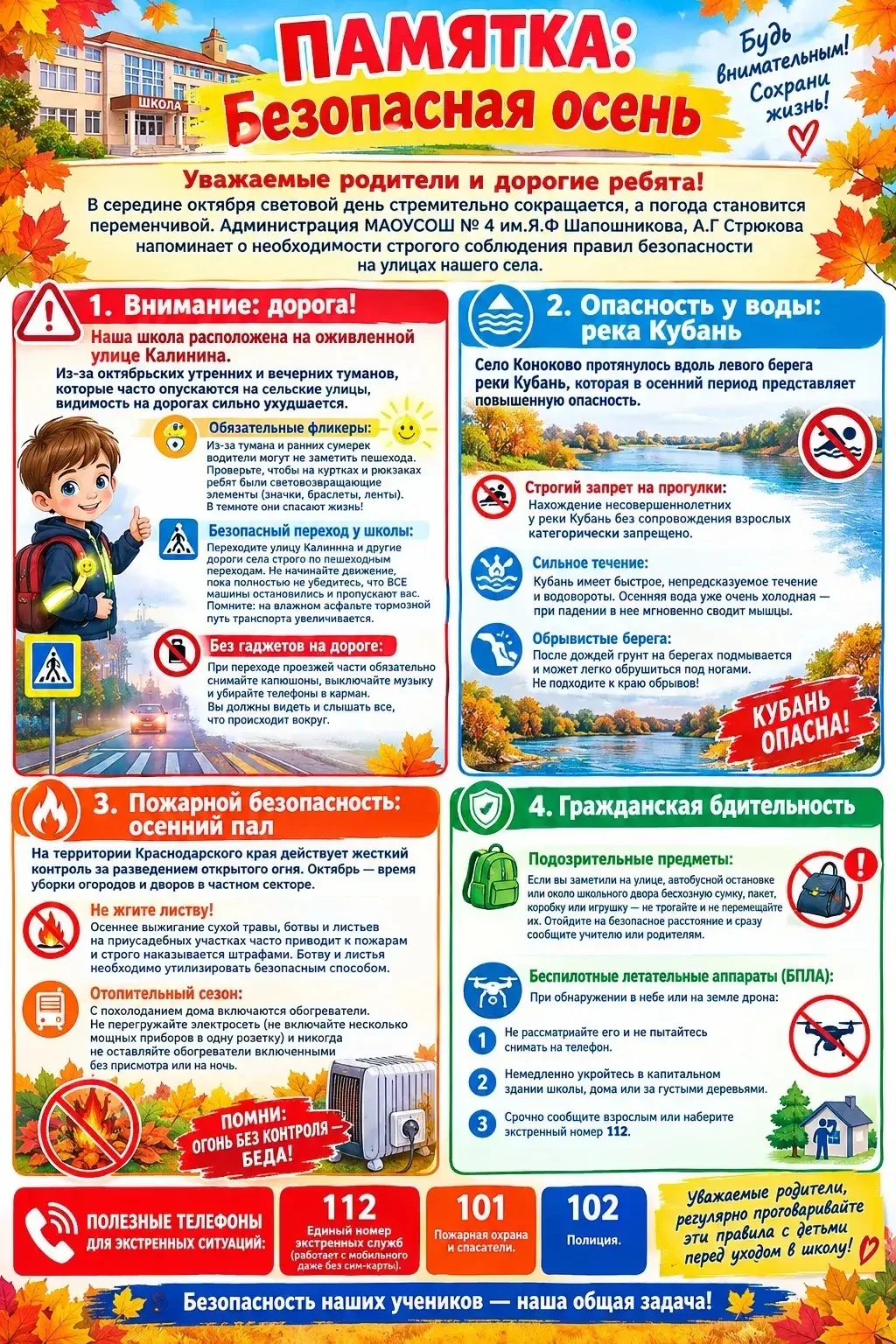 В середине октября погода на Кубани становится переменчивой: утренние туманы окутывают ...