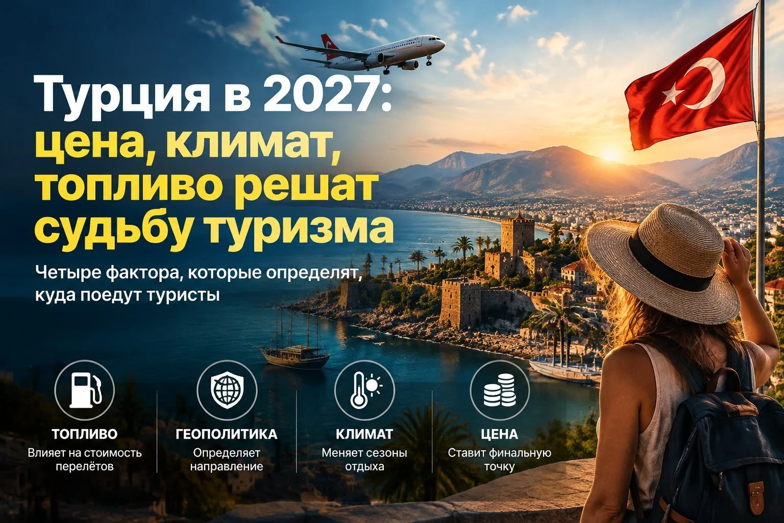 🏖️ Туризм в Турции в 2027 году: топливо, климат и цена станут ключевыми факторами