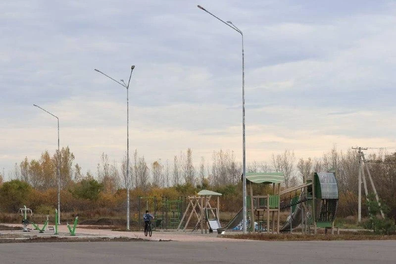 В Абакане обустраивают пространство для прогулок и спорта