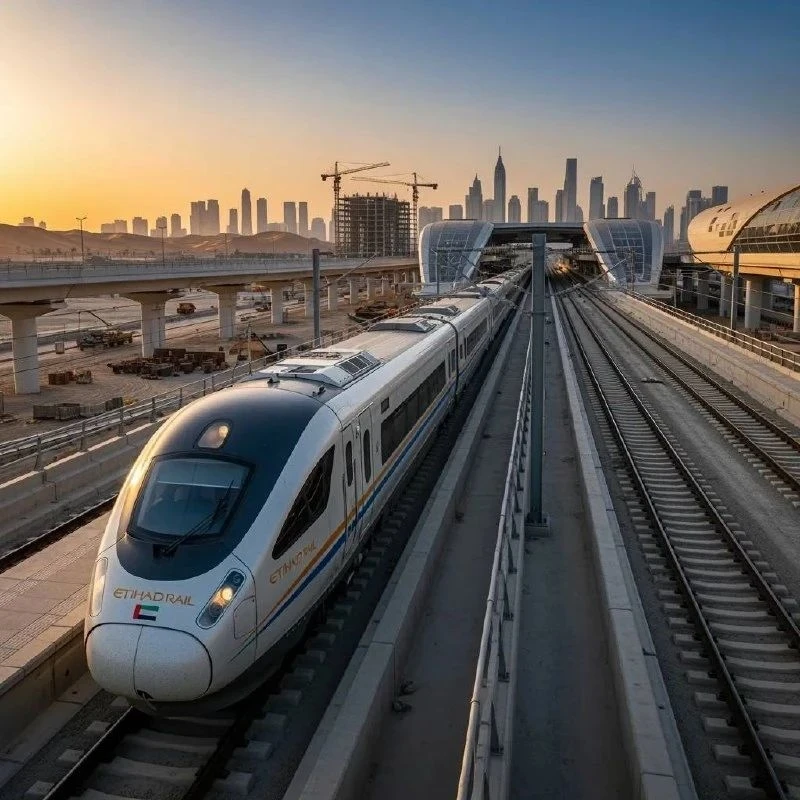 🚆  В АБУ-ДАБИ ИЗ ДУБАЯ ТЕПЕРЬ МОЖНО ДОЕХАТЬ ВСЕГО ЗА ЧАС