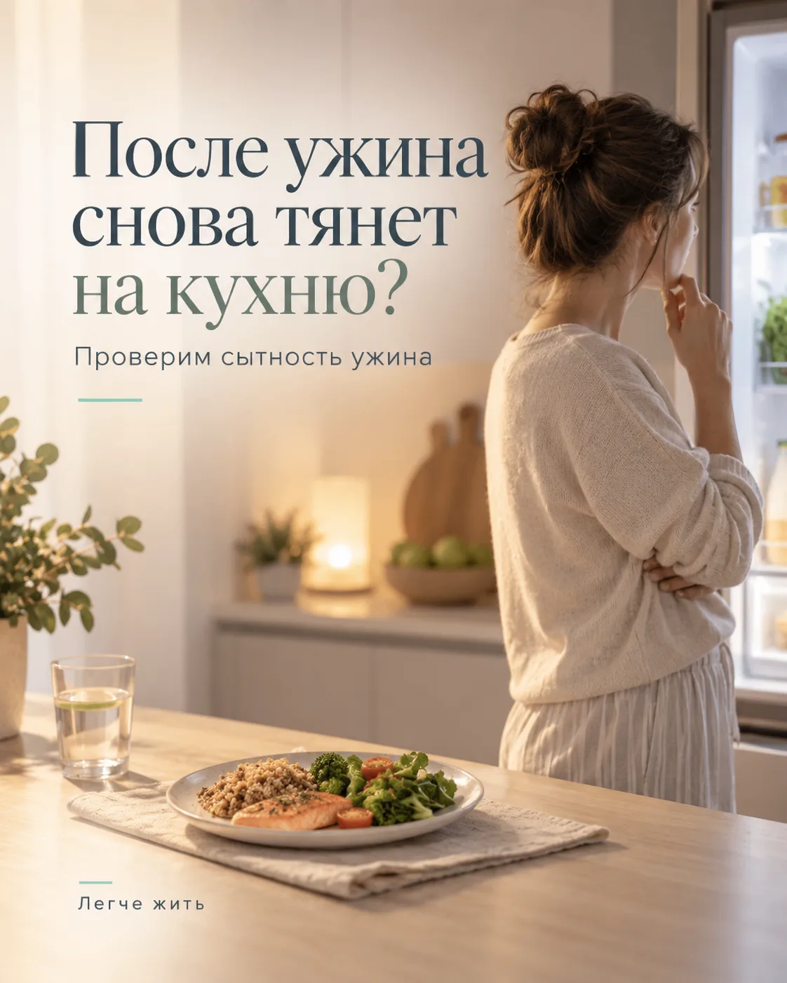 Почему после ужина снова тянет на кухню