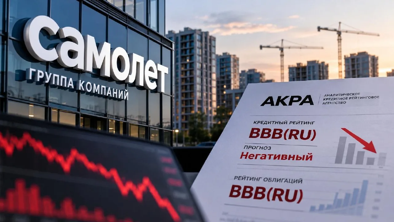 🇷🇺 Новость: Акра понизило кредитный рейтинг публичного акционерного общества Группа к...