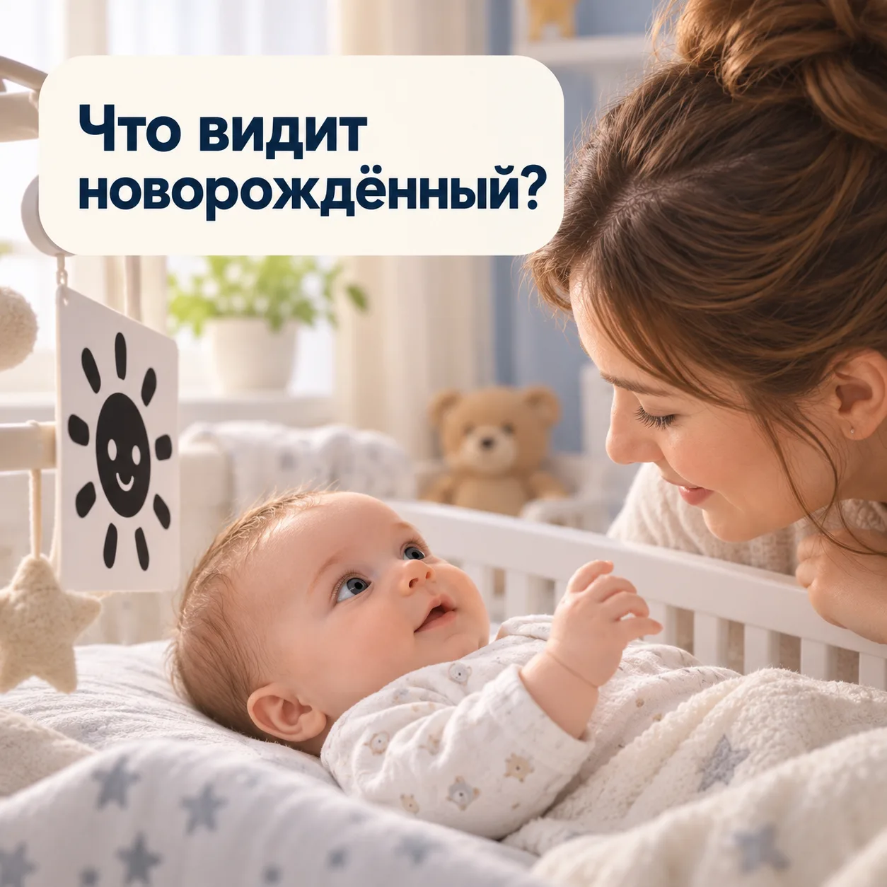 ЧТО ВИДИТ НОВОРОЖДЁННЫЙ? 🤔