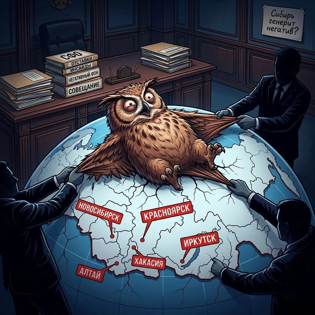 🦉 Сова на глобус: Сибирь виновата, полпред крайний