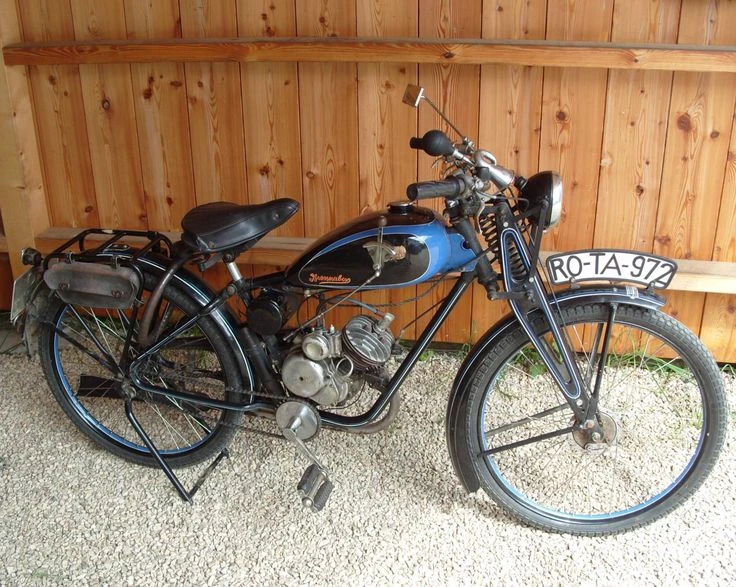 1937 Brennabor Sachs 98 ccm Motorfahrrad