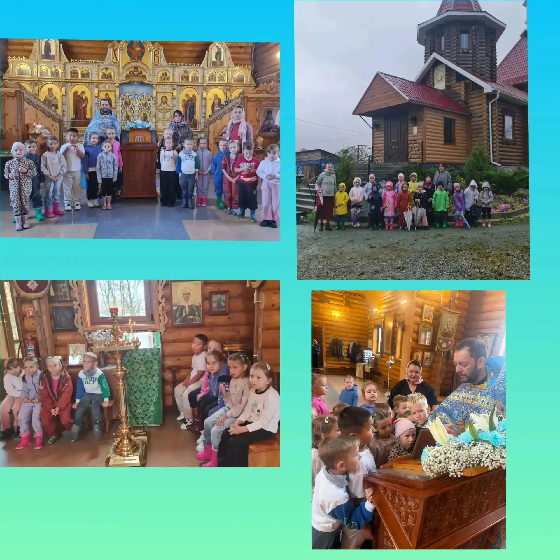 В праздник Покрова Пресвятой Богородицы⛪️воспитанники подготовительной группы «Пчелки»�...