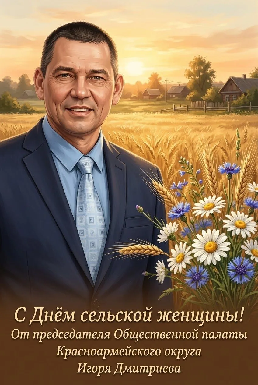 Дмитриев Игорь Валериевич, председатель общественной палаты Красноармейского муниципаль...