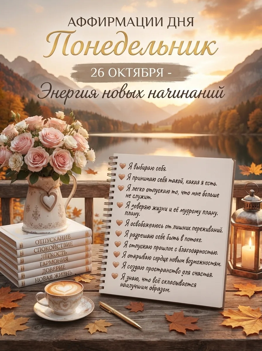 🔥 Аффирмации дня
