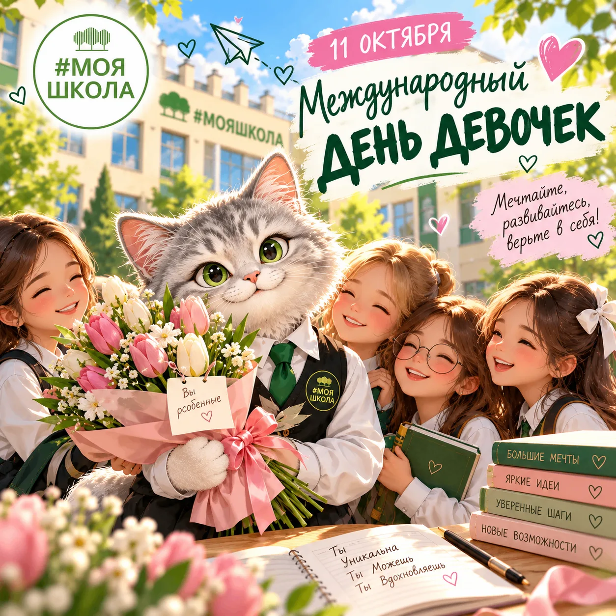 🌸 11 октября — Международный день девочек!