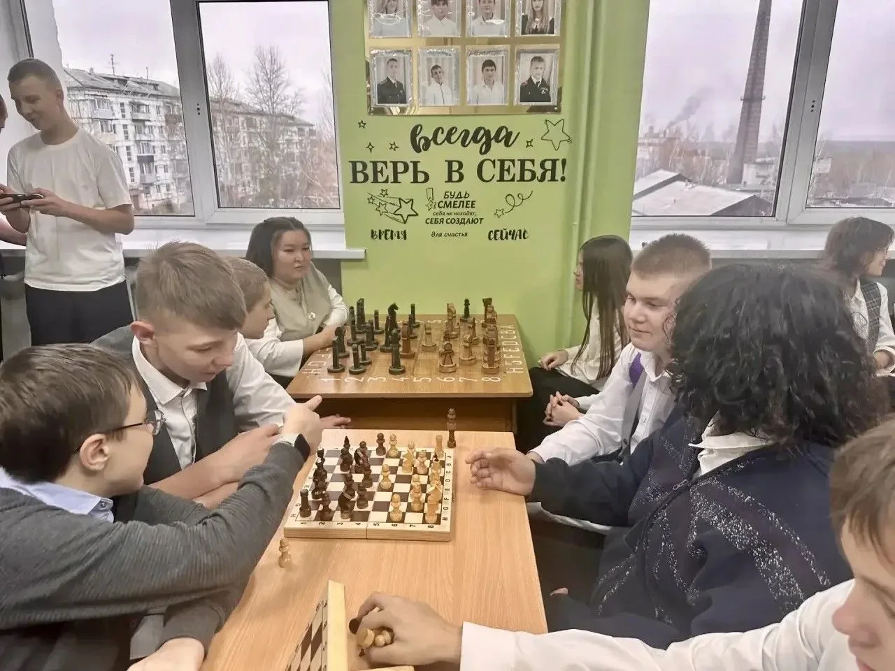 «Шахматы — это не просто игра, это целая жизнь на 64 клетках. Сегодня в МБОУ СОШ №10 пр...