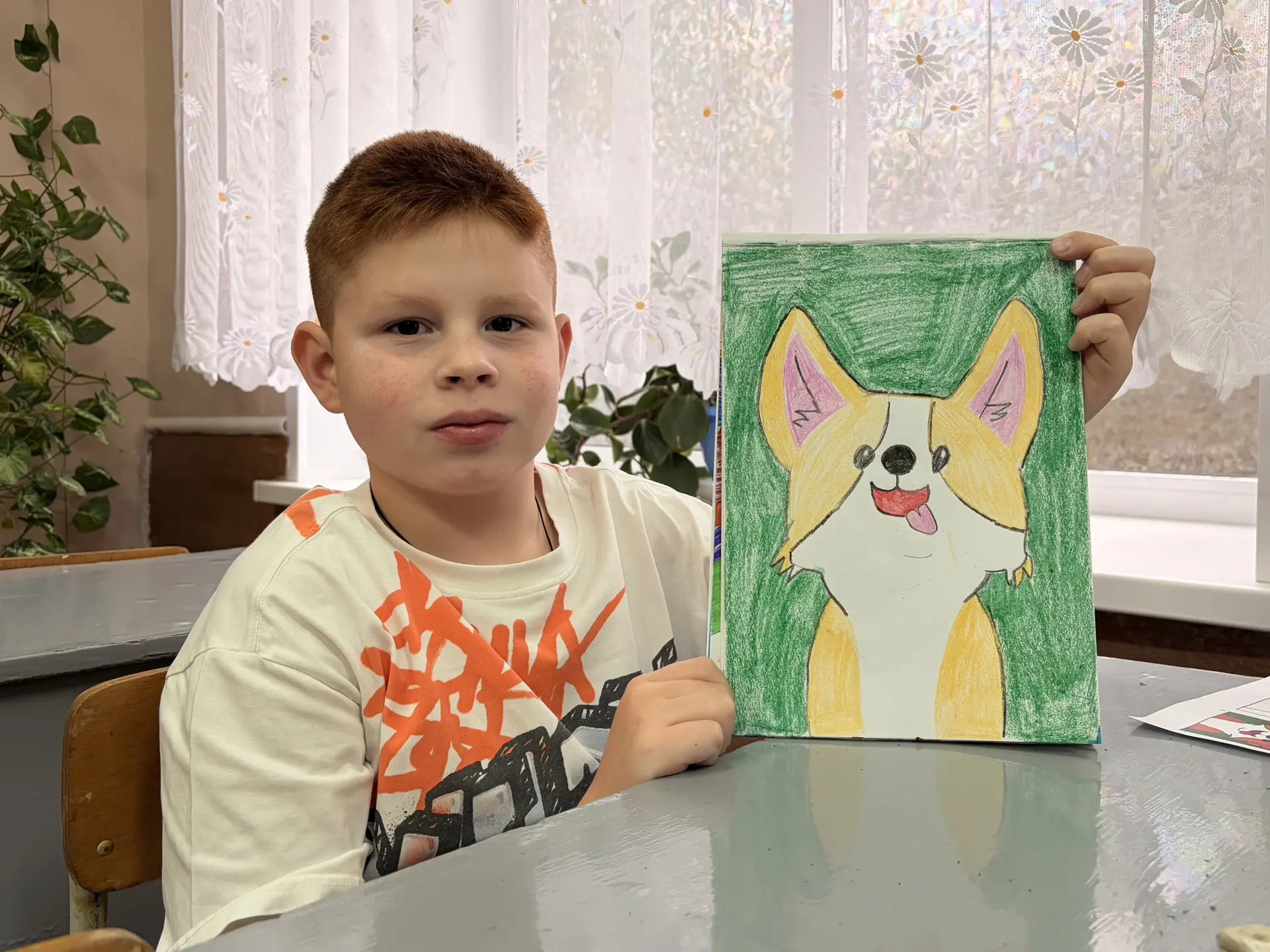 Милый щенок поселился в альбомах ребят из студии «Спектр» 🐶✏️