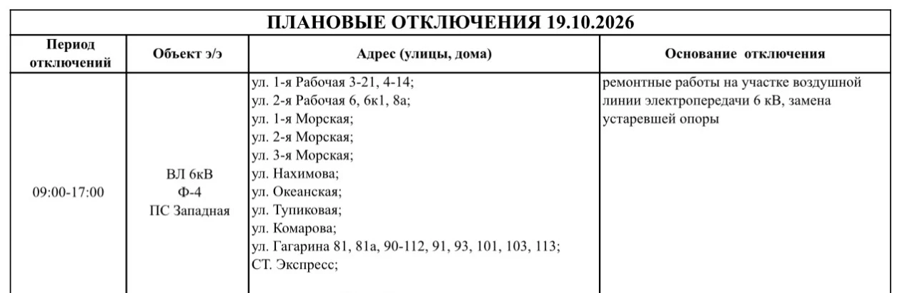💡 Уважаемые потребители г. Артёма