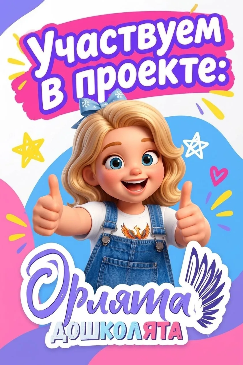 🙋‍♀️🚀️ В нашем детском саду стартовал большой и важный проект — «Орлята-дошколята»! 👫