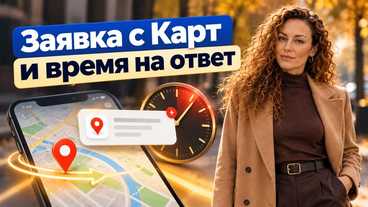 Сколько у вас есть времени на заявку с Карт? Ровно до следующей метки в списке.