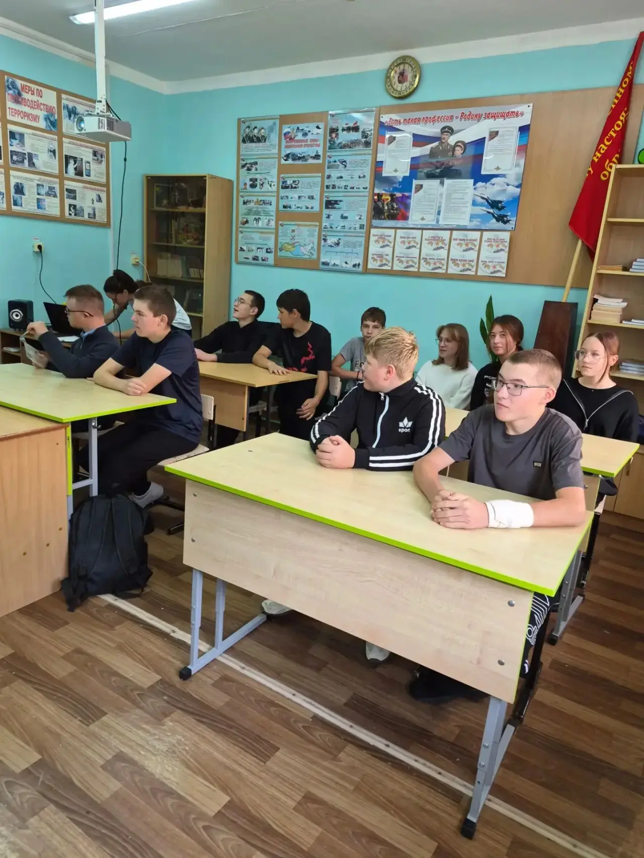 Всероссийский открытый урок культуры безопасности в МБОУ «Урюмская СОШ»