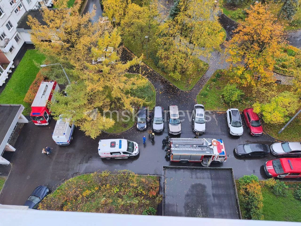 Два человека погибли в пожаре на западе Москвы