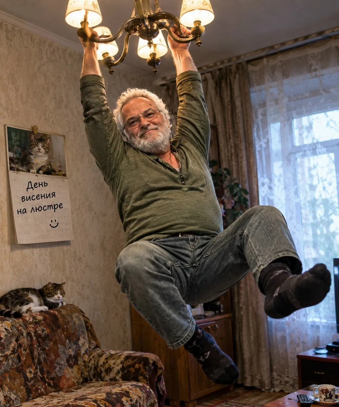 6 октября — День висения на люстре