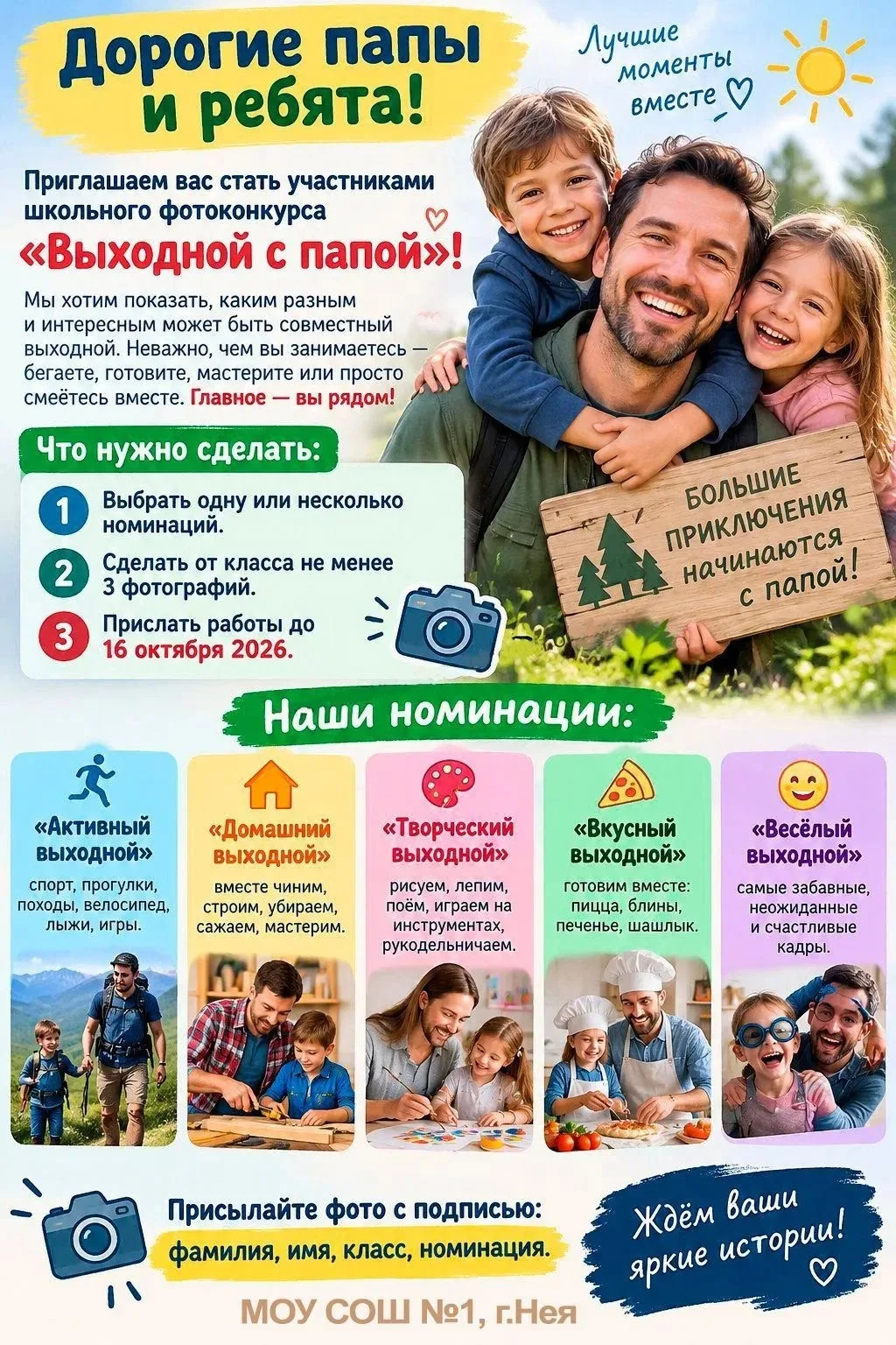 ВНИМАНИЕ! ШКОЛЬНЫЙ КОНКУРС!