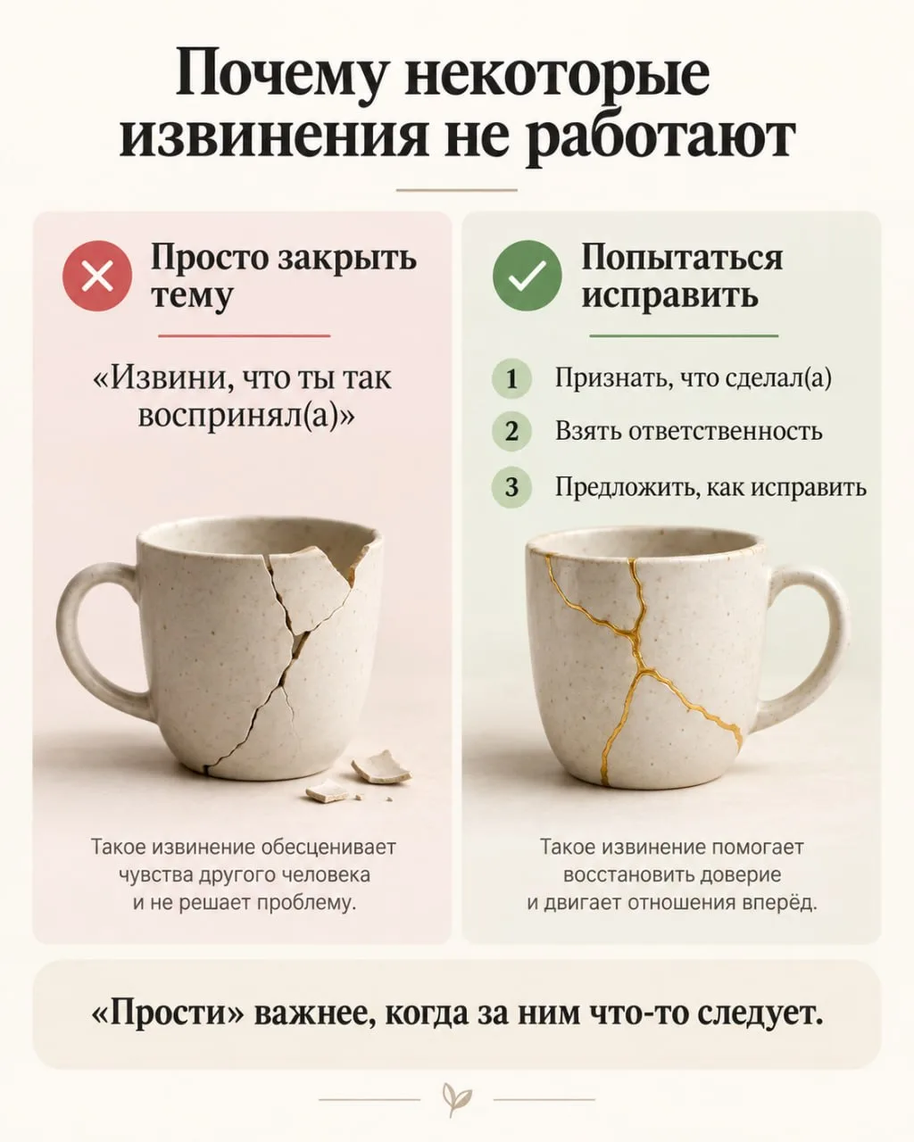 «Извини, что ты так это воспринял(а)»