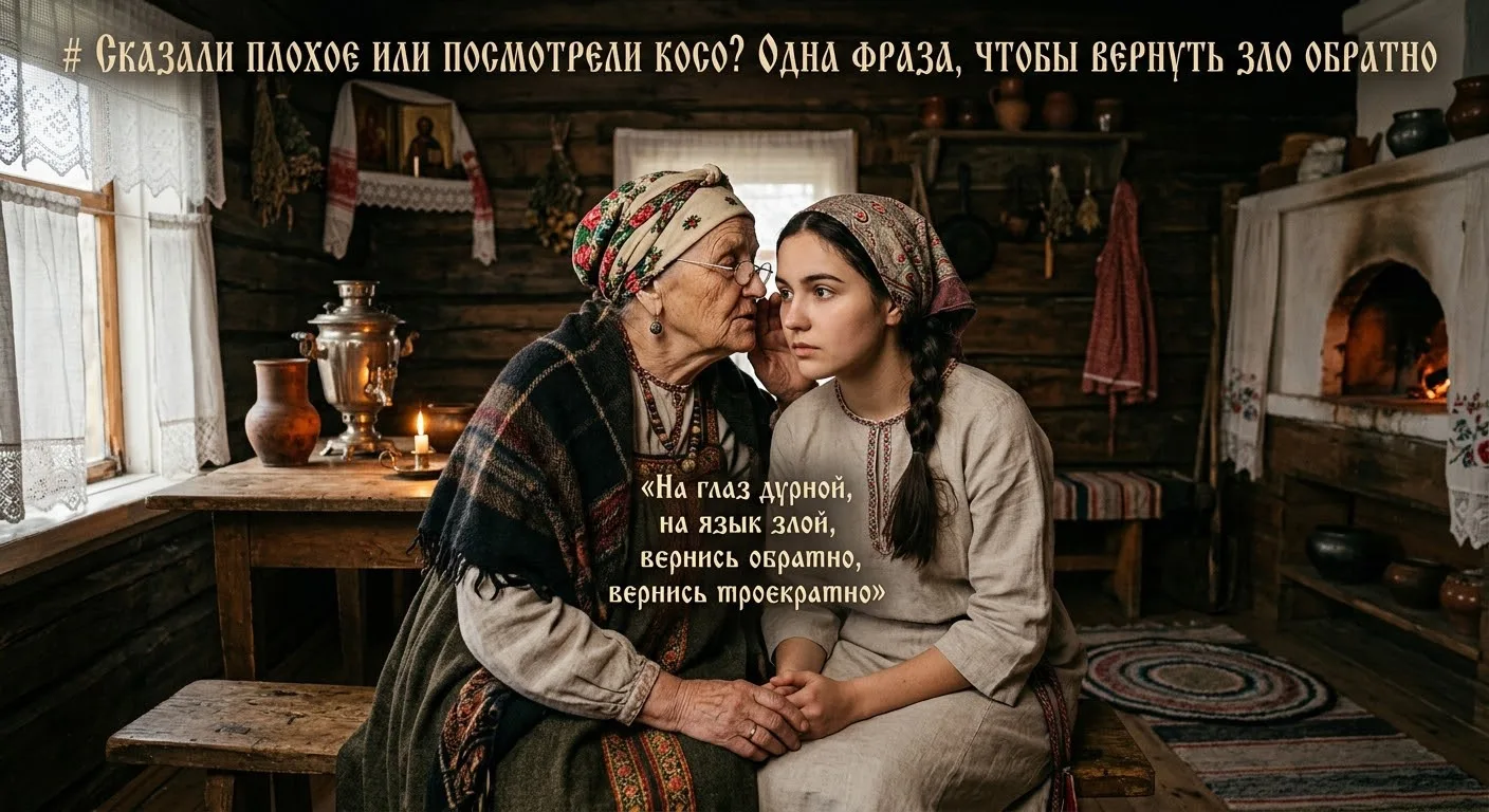 СКАЗАЛИ ПЛОХОЕ ИЛИ ПОСМОТРЕЛИ КОСО? ОДНА ФРАЗА, ЧТОБЫ ВЕРНУТЬ ЗЛО ОБРАТНО