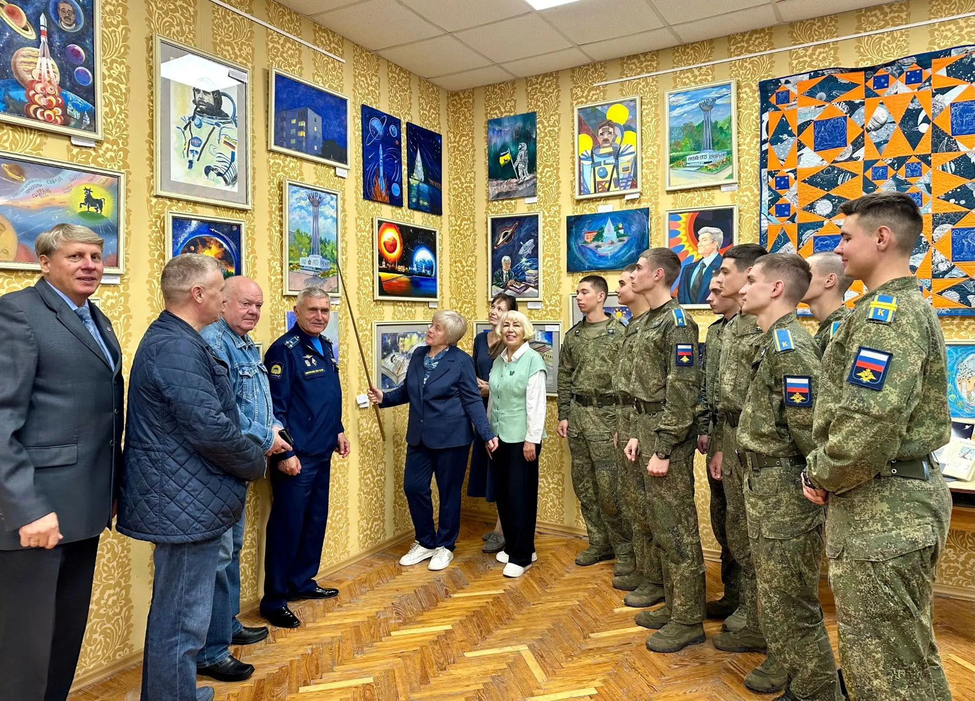 🎉 «Сызрань космическая»: путешествует по галереям Сызрани!