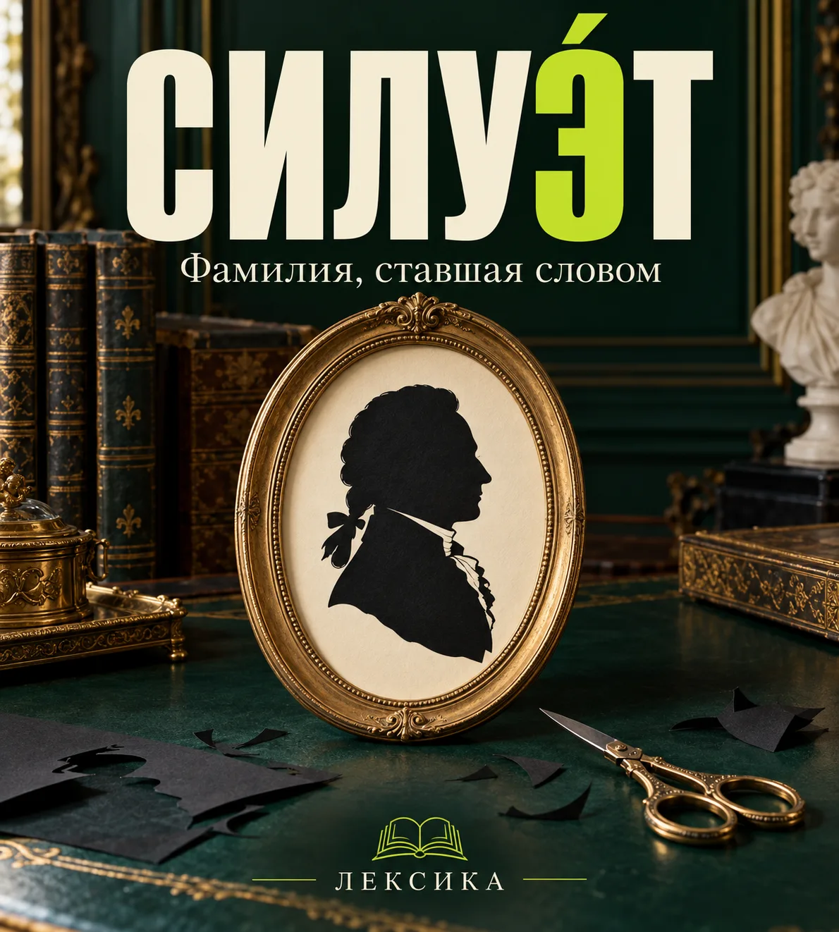 🎩 Силуэт — фамилия человека. И он был не художником.